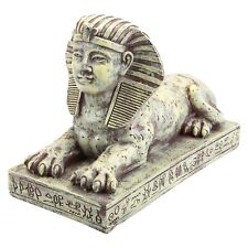 12 inch Egyptian Sphinx With Hieroglyphics For Home Decor Accessories Ornaments