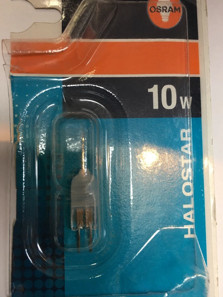 Osram Halostar 10W 12V G4 64415 64415F 64415FR frosted MATT Halogenlampe