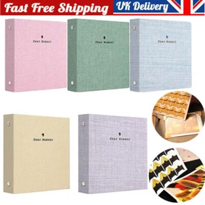 100 Slots Book Photo Album Picture Storage Memo Fit For Fujifilm Polaroid Instax - Picture 1 of 20