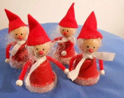 1 Tontopffigur "kleiner Wichtel", Handgefertigt  - Bild 1 von 4