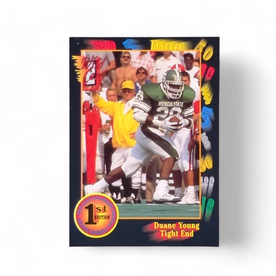 1991 Wild Card Draft - #125 Duane Young (RC) - Image 1 of 2