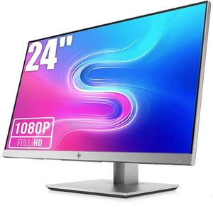 BEZRAMKOWY MONITOR 24� HP EliteDisplay E243d FULL HD 1920x1080 KAMERA A KLASA - Zdjęcie 1 z 7