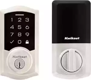 Kwikset SmartCode 270 Traditional Satin Nickel Touchpad Single Cylinder - Picture 1 of 4