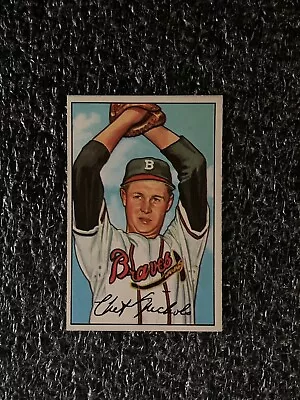 1952 Bowman Baseball #120 Chet Nichols EX - Image 1 of 2