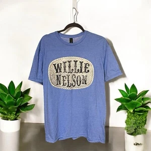 Willie Nelson Belt Buckle Tee - Picture 1 of 3