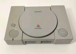 Solo consola Sony PlayStation 1 PS1 (SCPH-7501) gris sistema probado funcionando OEM - Imagen 1 de 7