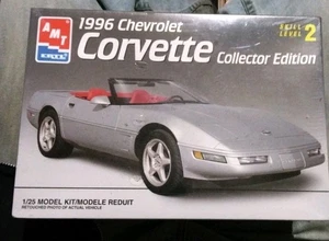 AMT 1996 Chevy Corvette C5 Collector Edition Sealed 1:25 Plastic Model Kit 8031 - Picture 1 of 2