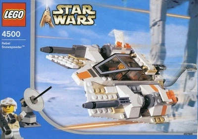 LEGO Star Wars 4500 Rebel Snowspeeder 3 Minifigures 214 Pieces No Box Pre-Owned - Image 1 of 4