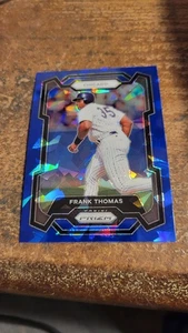 2024 Panini Prizm Baseball Blue Ice Prizm Frank Thomas #99 - Picture 1 of 2
