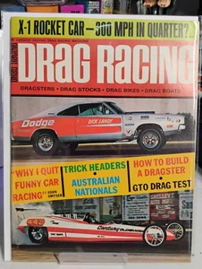 May 1968 Vintage Drag Racing Magazine Bagged And Boarded Nice! - Picture 1 of 3