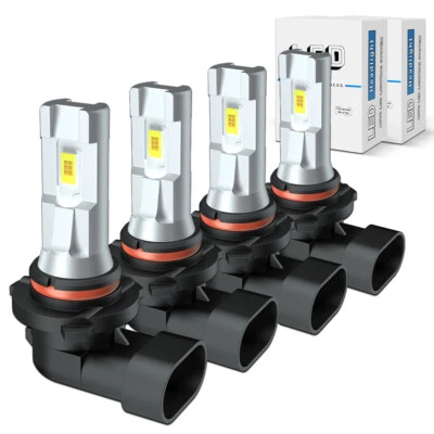 Faros LED bombilla haz alto bajo para Chevy GMC C1500 K1500 1990-1997 1998 1999 Foto 1 de 4