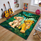 Junge Mdchen 3D The Lion King Fumatten Lwen Teppich Trmatte Schlafzimmer Mat