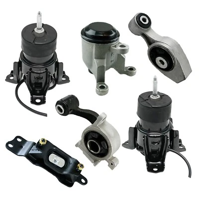 K2961 For 2015-2020 Nissan Maxima 3.5L Auto Motor & Transmission Mount Kit 6pc - Image 1 of 4