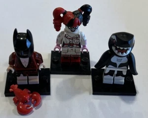 LEGO Batman Movie Serie Minifigur Lot-Hummer Batman/Harley Quinn/Orca - Bild 1 von 3
