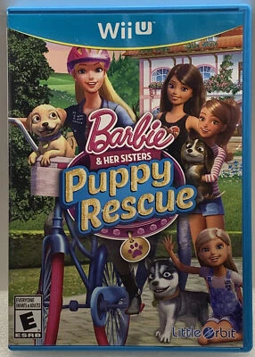 Barbie & Her Sisters Puppy Rescue (Nintendo Wii U, 2015) Complete W/ Manual - Image 1 of 4
