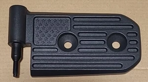 NEW Jeep Wrangler American Flag 2 Door Hinges Kit 8 Pieces Aluminum Alloy BLACK - Picture 1 of 5