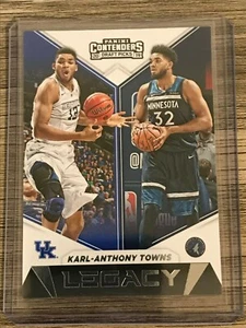 Karl-Anthony Towns 2019 Panini Contenders Draft Pics Legacy Card #10 - Picture 1 of 2