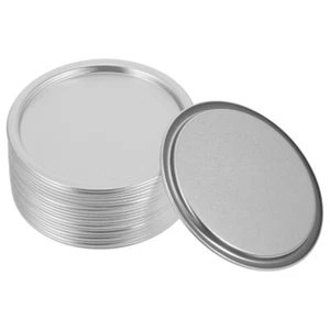 20 PCS Easy to Tear Cover Seal Tumbler Lids Canning Jar Regular Mouth - Picture 1 of 12