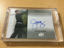 JOHN MALLINGER 2013 UPPER DECK EXQUISITE COLLECTION ENDORSEMENTS SP AUTO /75