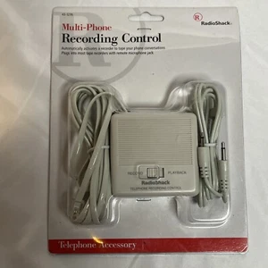 Multi Phone Recording Control Landline Telephone Radio Shack Realistic 43-1236 - Zdjęcie 1 z 7