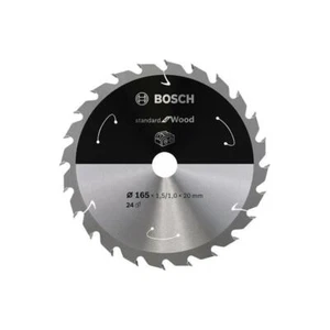 Bosch Sägeblatt Standard for Wood für Akkusägen 165x1,5/1,0x20 Z24, 2608837685 - Bild 1 von 5
