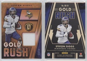 2019 Panini Gold Standard Gold Rush Prime /49 Stefon Diggs #GR-24