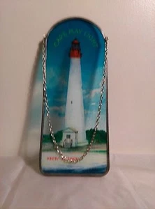 Sonnenfänger, Leuchtturm, Cape May, New Jersey, 11" Höhe x 4" Breite, handbemalt - Bild 1 von 2