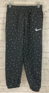 Nike 36L031-023 Girl's Oversize Fit SweatPants Black White 6-7 Years 116-112cm - Picture 1 of 14
