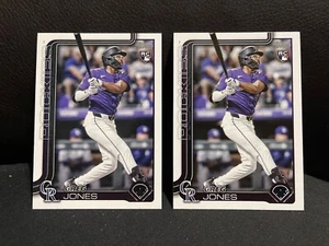 (2) 2025 Topps Greg Jones RC #36 Rockies - Bild 1 von 2