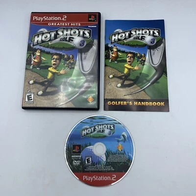 Hot Shots Golf 3 Greatest Hits (Sony PlayStation 2, 2002) PS2 Complete - Image 1 of 4