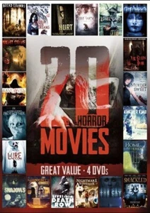 20 Horror Movies (DVD, 2016, 4-Discs) New, 29+ Hours of Zombies, Ghosts, & More - Picture 1 of 1