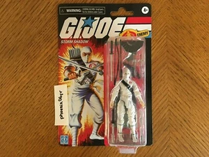 ¡Nuevo! Hasbro G.I. Figura de acción Joe Retro Collection Storm Shadow de 3,75" pulgadas - Imagen 1 de 4