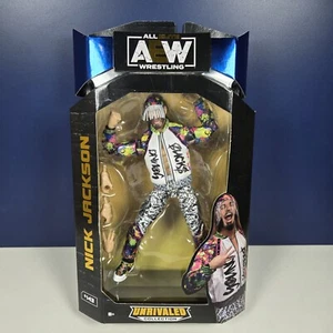 AEW Walmart Exclusive Unrivaled Nick Jackson Wrestling Action Figure - Picture 1 of 7