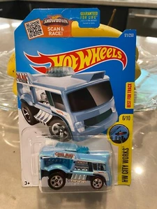 2016 Hot Wheels HW CITY WORKS 6/10 Chill Mill 171/250 (Blue) NIP - Picture 1 of 1
