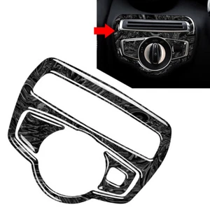 Headlight Switch Cover Trim For Mercedes-Benz GLC C Class 2015-2020 Marbling - Picture 1 of 9