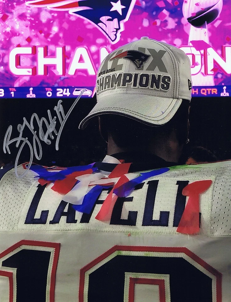 Brandon LaFell Signed Autographed 8x10 Photo - NFL Patriots Panthers Bengals COA - Image 1 of 1
