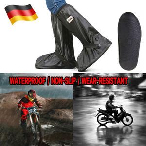 Regenschutz Wasserdicht Schuh Überzieher Überschuhe Fahrrad Schuhe Rutschfest DE