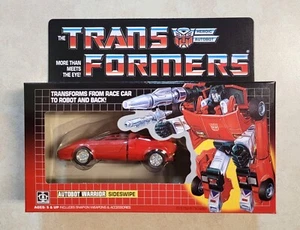 TRANSFORMERS G1 AUTOBOT SIDESWIPE MISB US SELLER RARE! CAR TOY ROBOT - Picture 1 of 3