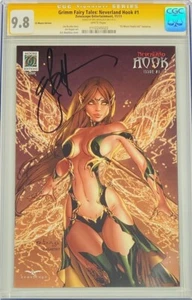 Grimm Fairy Tales Neverland Hook #1 CS Moore LTD 250 Signed EBAS CGC 9.8 SS GFT - Picture 1 of 1