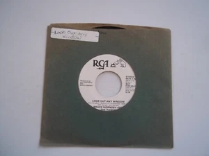 BRUCE HORNSBY AND THE RANGE Look Out Any Window PROMO Long 45 RPM 7" Record 1988 - Picture 1 of 6