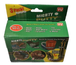 3pcs Mighty Adhesive Glue Clay Power Putty Super Strong Fix&Seal Leak Epoxy Weld - Picture 1 of 4