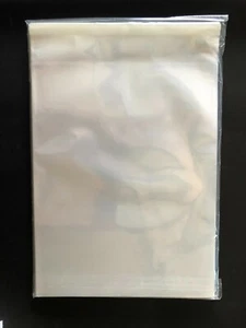 40 Current Comic Book Modern Age Resealable Acid Free clear Poly Bags sleeves - Picture 1 of 1