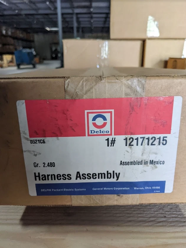 12171215 Front FWD Complete Lamp Wire Harness 1995-1996 GMC Sonoma Pickup - Image 1 of 4