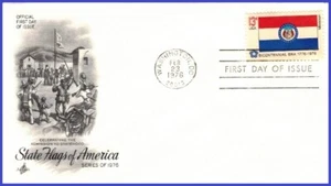 USA3 #1656 U/A ARTCRAFT 5 FDC Missouri State Flag - Picture 1 of 1