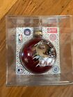 Vintage San Francisco 49ers NFL Christmas Ornament Glass Ball Red Topperscot NEW