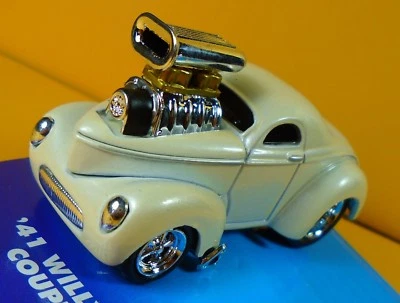 1941 41 Ford Willy's Coupe Muscle Machines 1/64 2002 *NEW  - Image 1 of 4