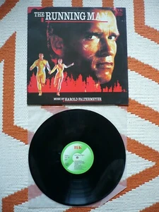 The Running Man Original Soundtrack Vinyl UK 1987 TER Harold Faltermeyer LP EXC - Imagen 1 de 12