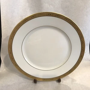 RAYNAUD LIMOGES CENA Oro Incrustado Servicio/Platos Embajador 10 7/8" Francia - Imagen 1 de 11