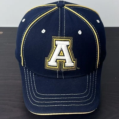 Appalachian State Mountaineers Hat Cap SIZE Medium-Large M/L Zephyr Navy Blue - Image 1 of 4