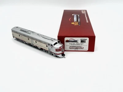 Broadway Limited - HO - CB&Q - EMD E8A #9967 - Sound/DCC - Train #2356 - Image 1 of 4